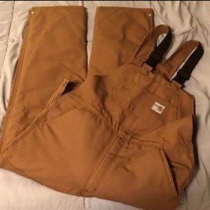 Carhartt FR Quilt Lined Bib Overalls